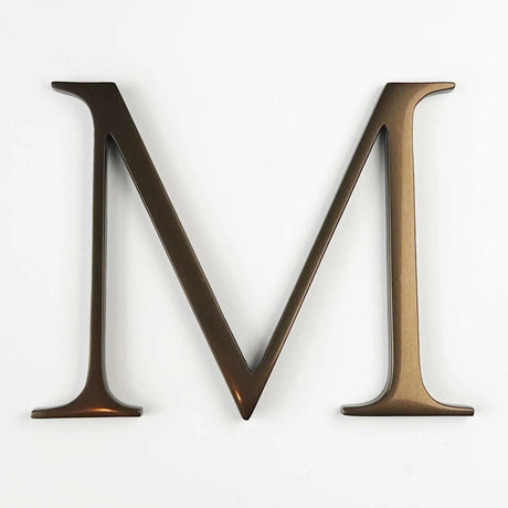 Bronze Polished & Anodized Aluminum Sign Letters & Numbers Gemini