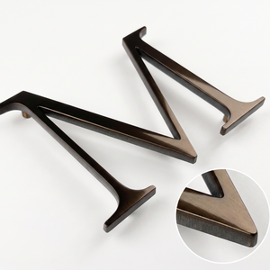 Polished & Bronze Anodized Aluminum