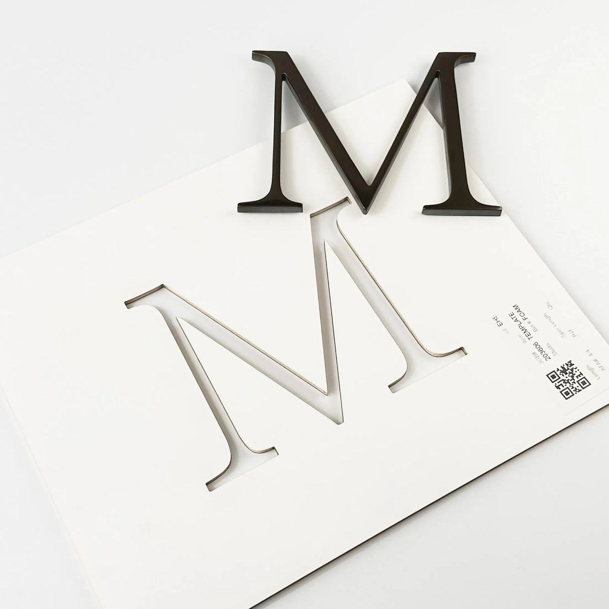 Bronze Polished & Anodized Aluminum Sign Letters & Numbers Gemini