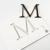 Bronze Polished & Anodized Aluminum Sign Letters & Numbers Gemini
