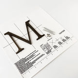 Bronze Anodized Aluminum Sign Letters & Numbers Gemini