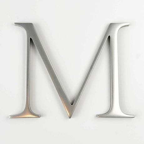 Clear Polished & Anodized Aluminum Sign Letters & Numbers Gemini