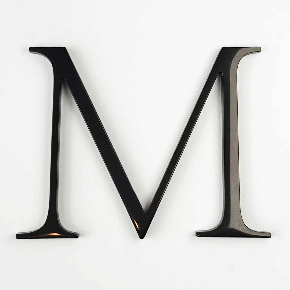 Dark Bronze Polished & Anodized Aluminum Sign Letters & Numbers Gemini