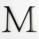 Dark Bronze Polished & Anodized Aluminum Sign Letters & Numbers Gemini