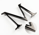 Dark Bronze Polished & Anodized Aluminum Sign Letters & Numbers Gemini