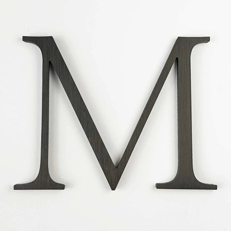 Dark Bronze Anodized Aluminum Sign Letters & Numbers Gemini