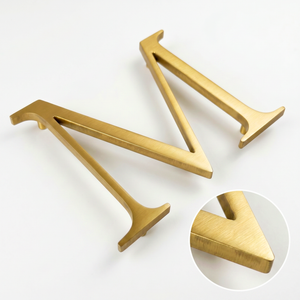 Polished & Gold Anodized Aluminum