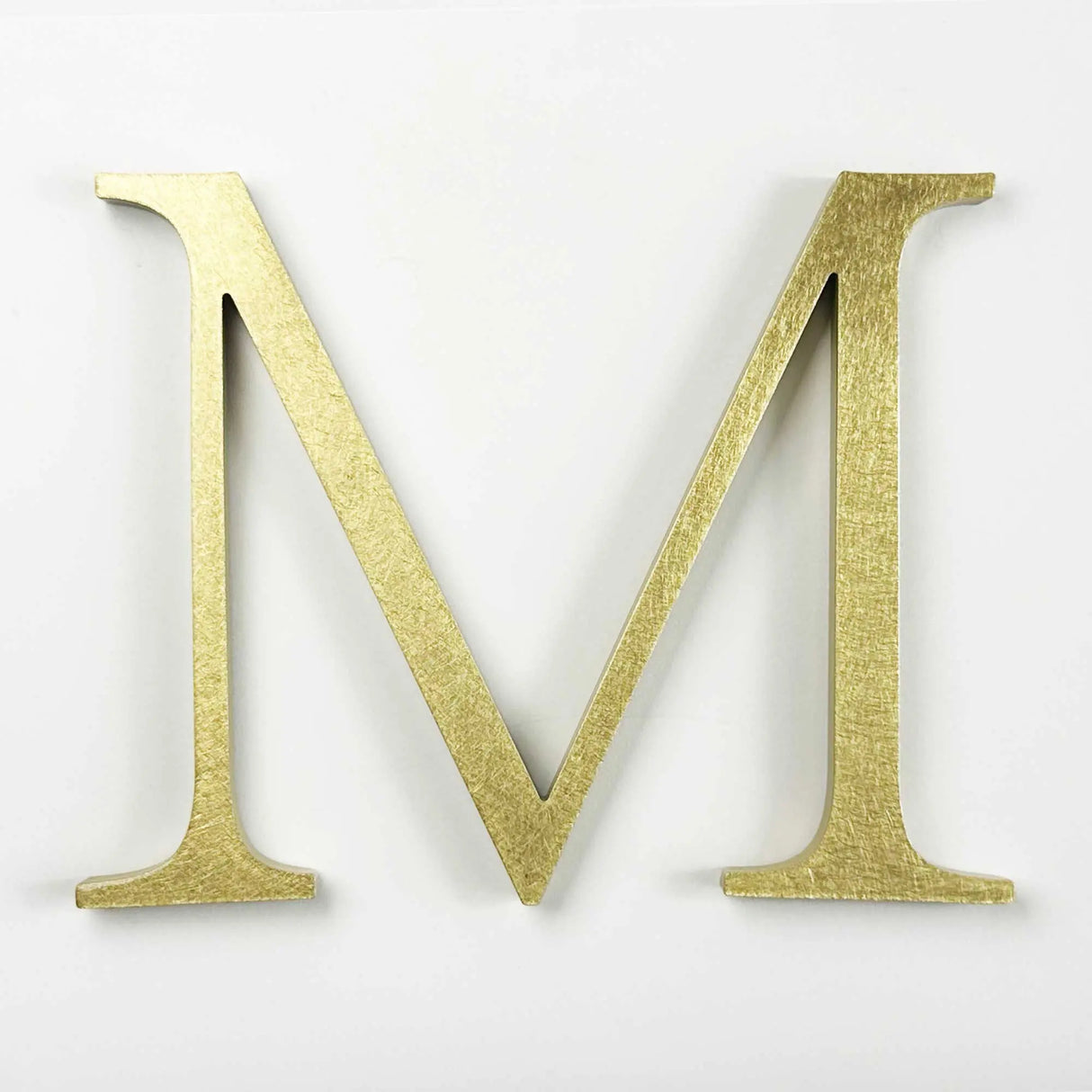 Orbital brushed solid BAA & BABA certified brass division 10 architectural sign letter
