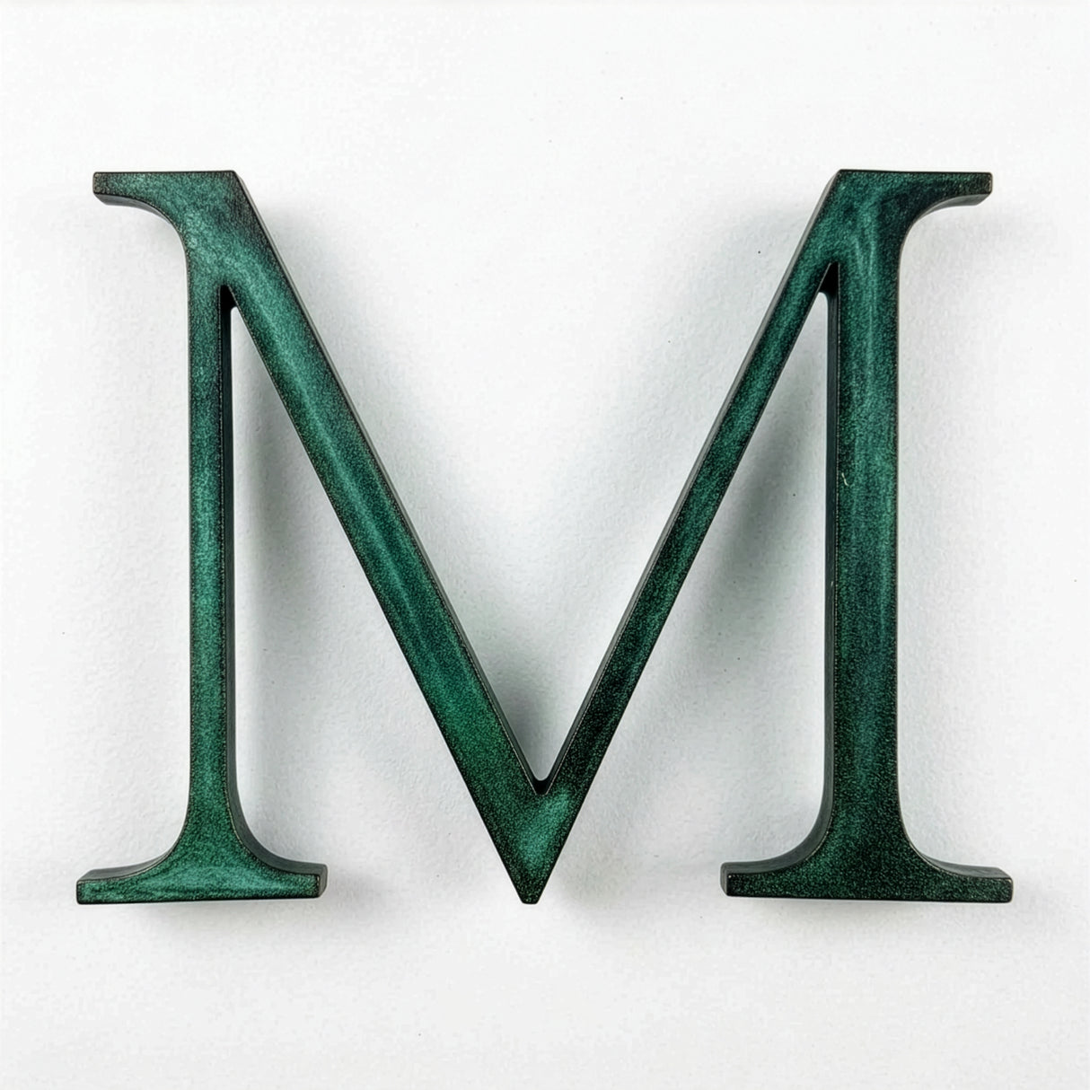 Verde Patina Bronze Sign Letters & Numbers