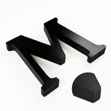 Anodized Cast Aluminum Sign Letters