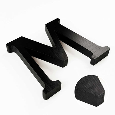 Anodized Cast Aluminum Sign Letters