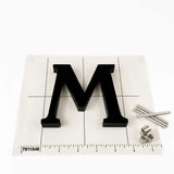 Anodized Cast Aluminum Sign Letters