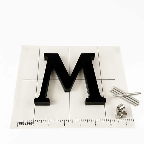 Anodized Cast Aluminum Sign Letters
