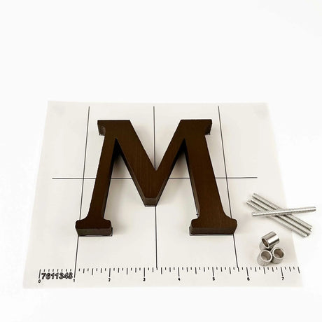 Anodized Cast Aluminum Sign Letters