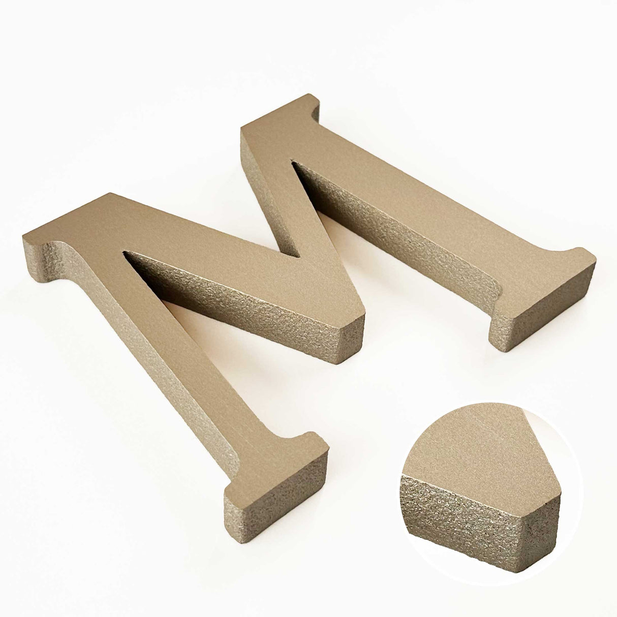 Anodized Cast Aluminum Sign Letters