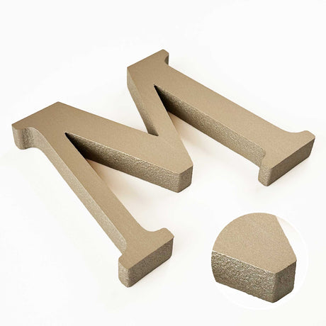 Anodized Cast Aluminum Sign Letters