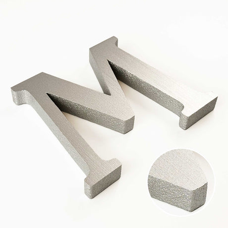 Anodized Cast Aluminum Sign Letters