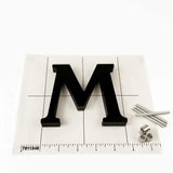 Anodized Cast Aluminum Sign Letters
