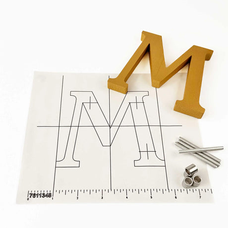 Anodized Cast Aluminum Sign Letters