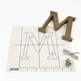 Anodized Cast Aluminum Sign Letters
