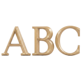 Prismatic Architectural Cast Bronze Sign Letters & Numbers