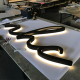 Back Lit Painted Aluminum Channel Letters & Numbers