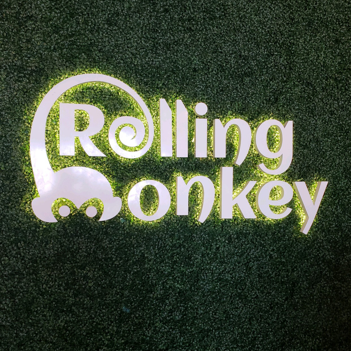 Back Lit Painted Aluminum Channel Letters & Numbers