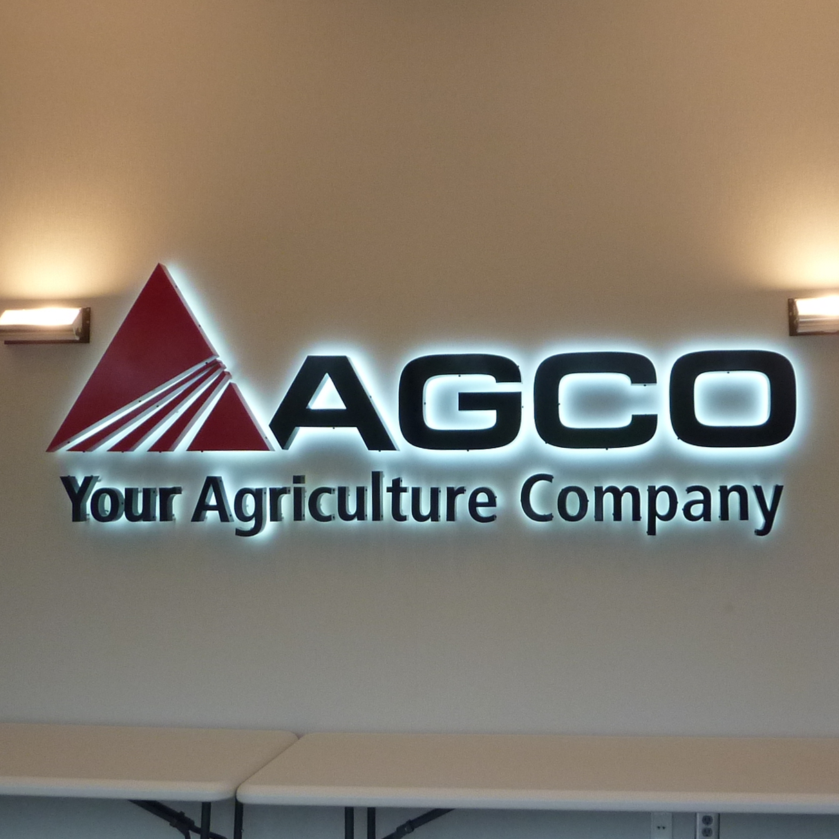 Back Lit Painted Aluminum Channel Letters & Numbers