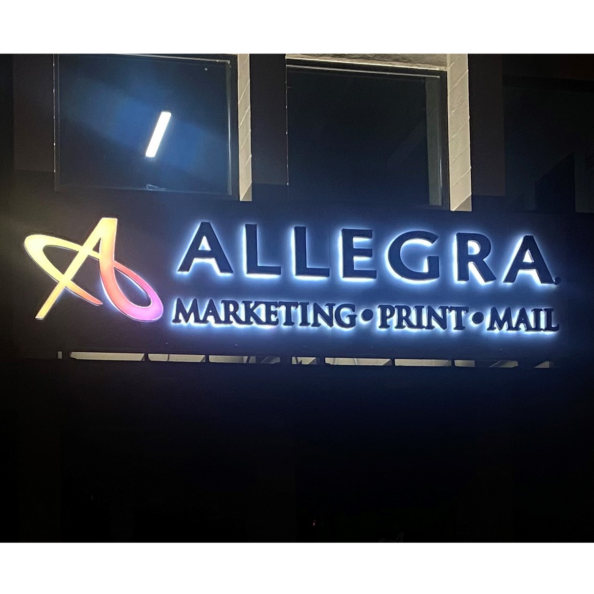 Back Lit Painted Aluminum Channel Letters & Numbers