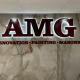 Back Lit Painted Aluminum Channel Letters & Numbers