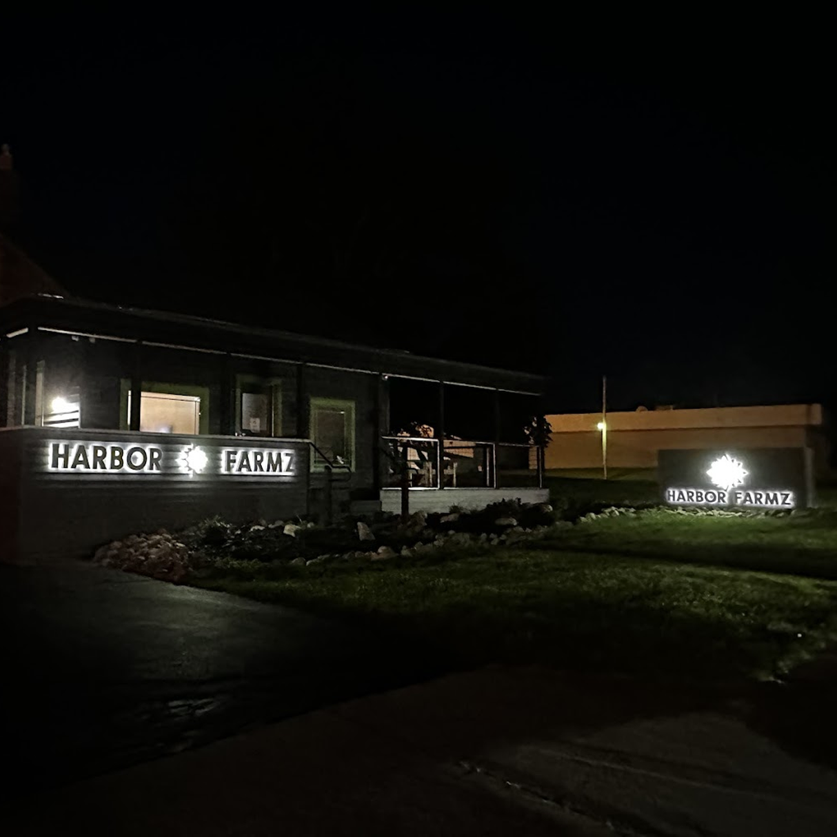 Back Lit Painted Aluminum Channel Letters & Numbers