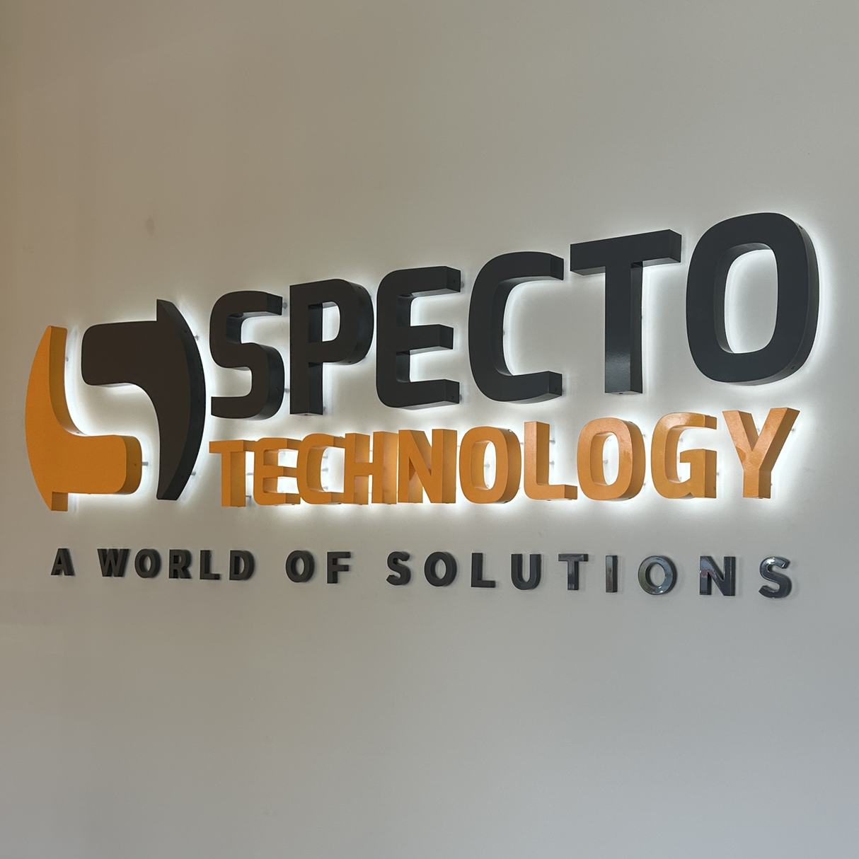 Back Lit Painted Aluminum Channel Letters & Numbers