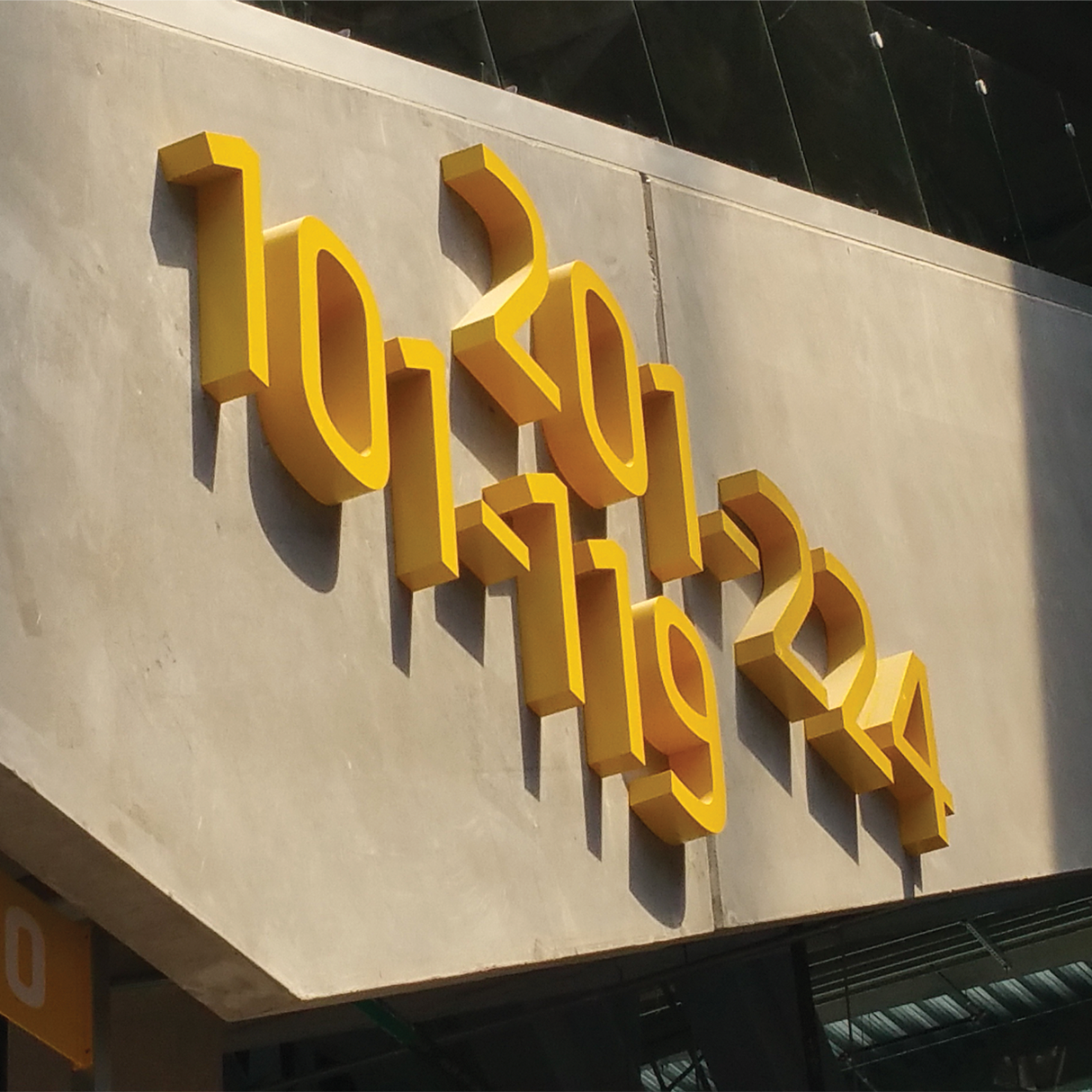 Painted Aluminum Channel Letters & Numbers