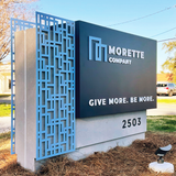 Painted Aluminum Channel Letters & Numbers