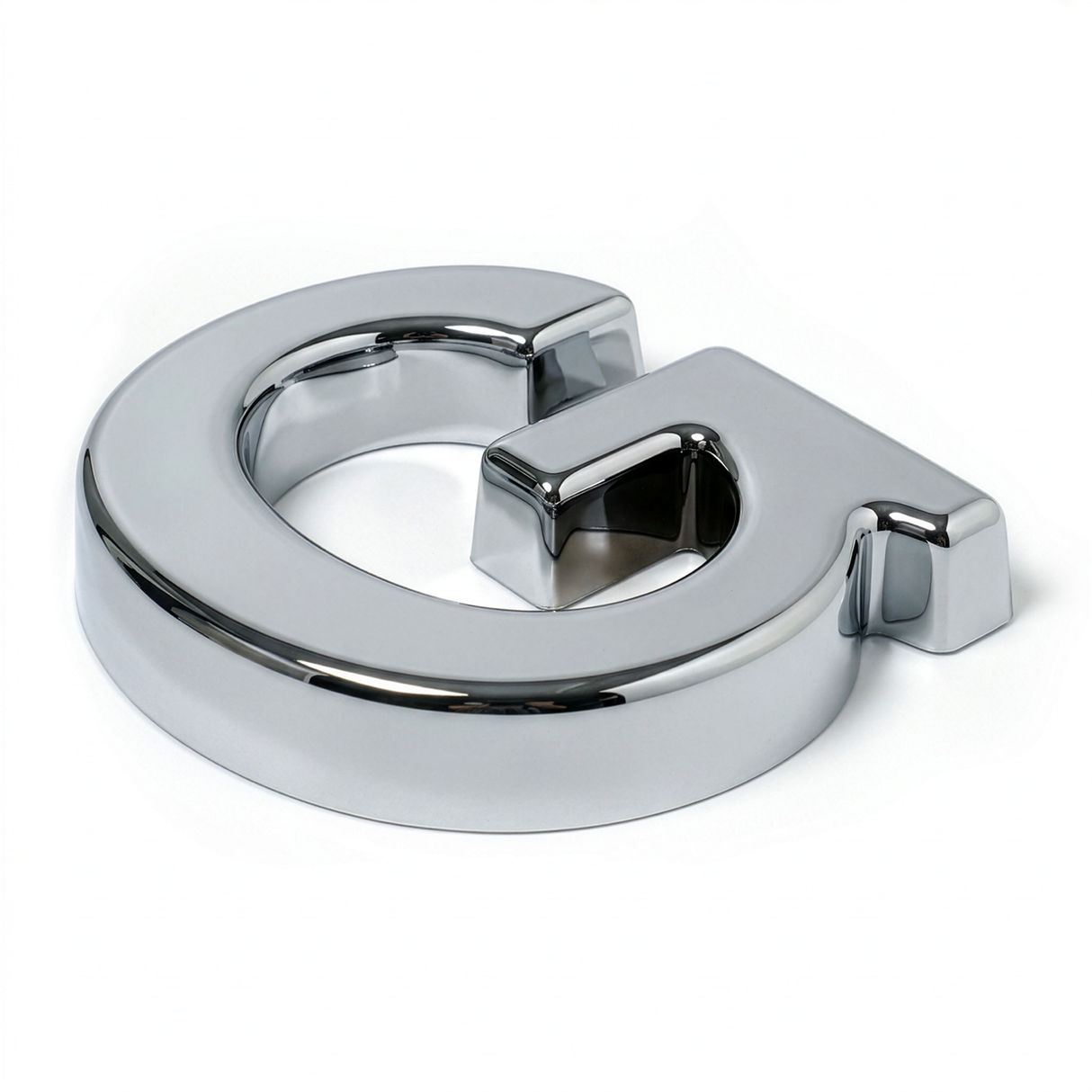 Chrome Channel Letters & Numbers