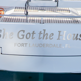 Stainless Steel Hailing Port Letters