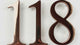 Polished Copper Sign Letters & Numbers