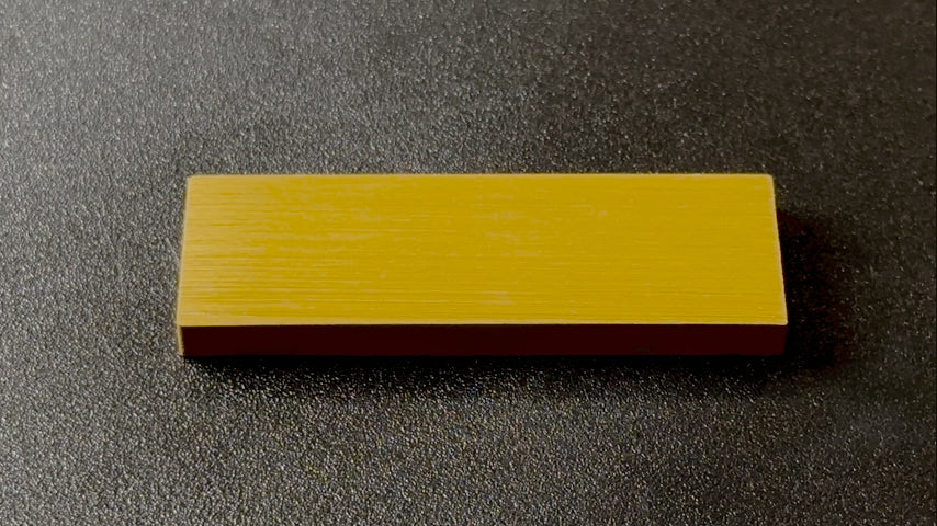 Gold Anodized Aluminum Sign Letters & Numbers