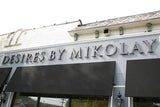 Anodized Cast Aluminum Sign Letters Gemini