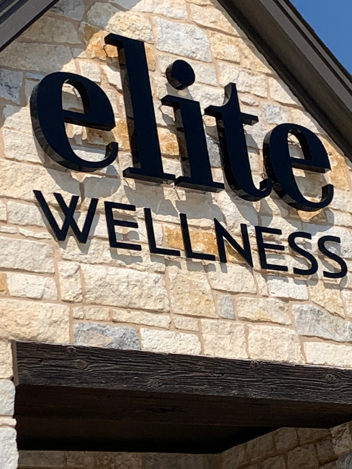 Painted Aluminum Channel Letters & Numbers