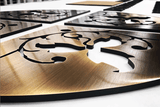 Aged Bronze Sign Letters & Numbers