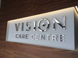 Polished Stainless Steel Sign Letters & Numbers
