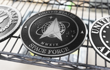 US Military & Government Aluminum Seal (Flat Relief)