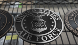 US Military & Government Aluminum Seal (Flat Relief)