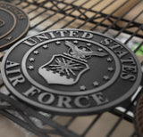 US Military & Government Aluminum Seal (Flat Relief)