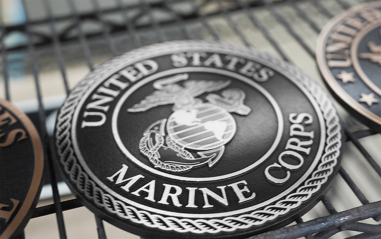 US Military & Government Aluminum Seal (Flat Relief)
