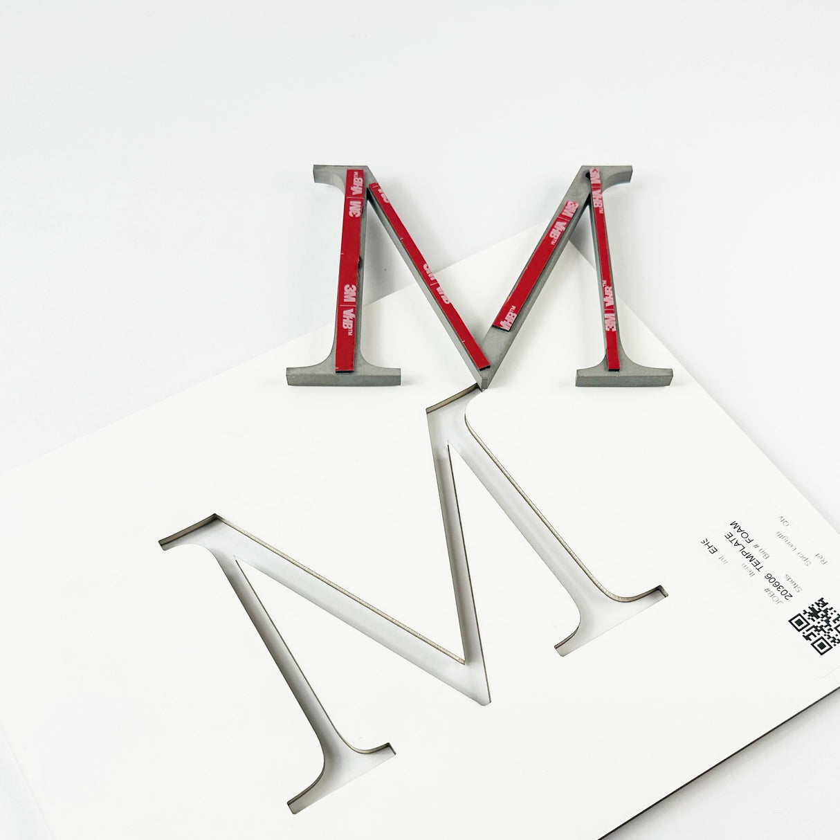 Polished Stainless Steel Sign Letters & Numbers