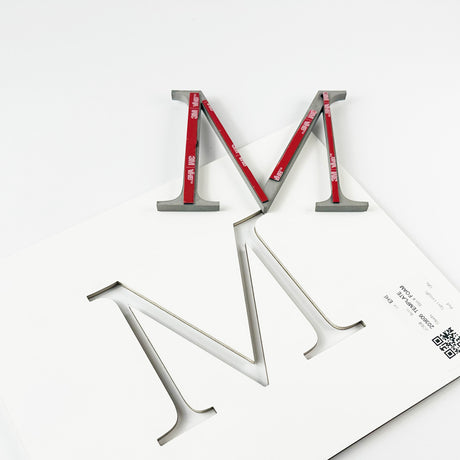 Cor-Ten Steel Sign Letters & Numbers