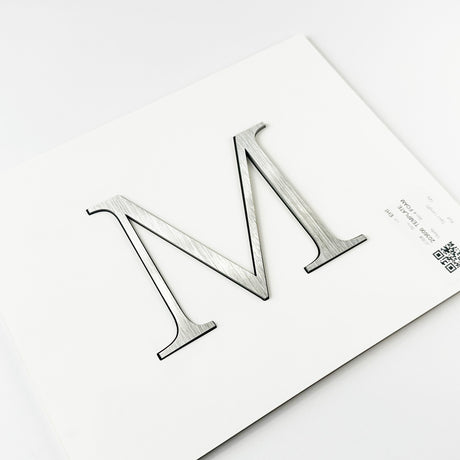 Brushed 316 Stainless Steel Sign Letters & Numbers