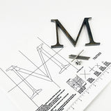Cor-Ten Steel Sign Letters & Numbers